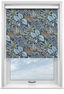 Paloma, Indigo - Roller Blind